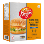 Khazan Frozen Breaded Chicken Burger