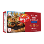 سلايدر برجر بقري مجمد من خزان