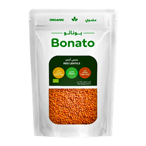 عدس أحمر عضوي من بوناتو