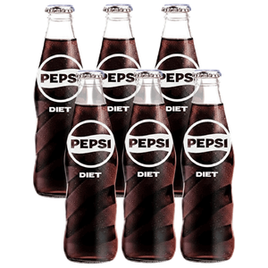 Pepsi Zero Sugar Soft Drink - Glass Bottle