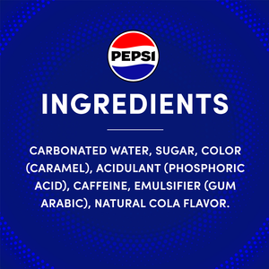 Pepsi Zero Sugar Soft Drink - Glass Bottle