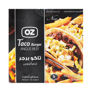 Oz Taco Burger