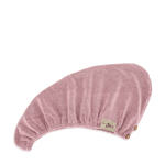 Done By Joe's Organic Bamboo Charcoal Fiber Hair Towel - Blue & Pink