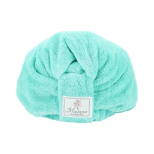 Madame Barbara Hair Microfiber Ultra Drying Cap - Tiffany Blue