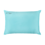 Madame Barbara Satin Pillowcase - Tiffany Blue