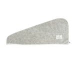 Madame Barbara Organic Bamboo Hair Drying Towel - Grey