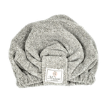 Madame Barbara Organic Bamboo Hair Drying Cap - Grey