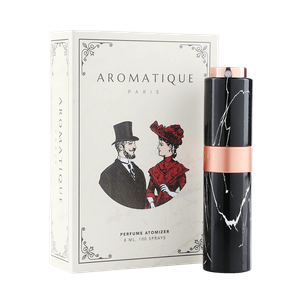 Aromatique Paris Perfume Atomizer - Black Marble