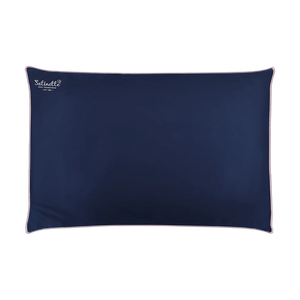 Satinette San Francisco Pillowcase Queen Size Envolpe - Navy Blue