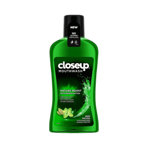 Closeup Nature Boost Mouthwash