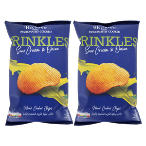 Hectare's Sour Cream & Onion Hand Cooked Crinkles Potato Chips