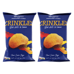 Hectare's Red Chilli & lemon Hand Cooked Crinkles Potato Chips