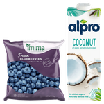 Alpro Coconut Drink With Rice & Agrilife Frozen Mango Smoothie