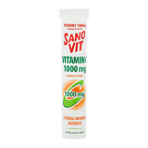 أقراص فوارة فيتامين سي بتركيز 1000 ملغ من سانوفيت