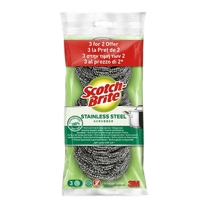 سلك ستانلس ستيل اللولبي للتنظيف من سكوتش-برايت