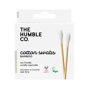 The Humble Co. Bamboo Natural Cotton Swabs