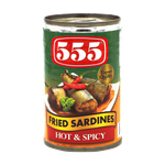 555 Hot & Spicy Fried Sardines