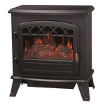 Orca 2 Tubes Heat Setting Fireplace Traditional Heater - 950/1850 Watts