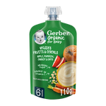 Gerber Apple With Pumpkin, Carrot & Oats Baby Food - (From 6 Months)