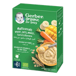 Gerber Mango With Carrot & Banana Cereals - (From 6 Months)