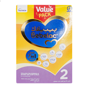 Bebelac Nutri 7 In 1 Stage 2 Follow Up Milk Powder - (6-12 Months)