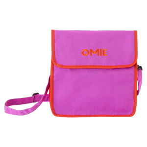 Omielife Insulated Nylon Lunch Tote Bag - Pink