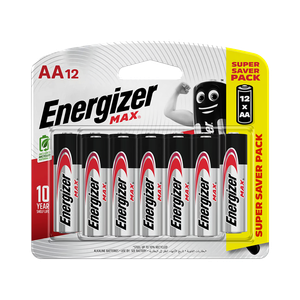 Energizer Max AA Alkaline Batteries
