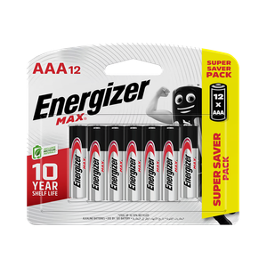 Energizer Max AAA Alkaline Batteries