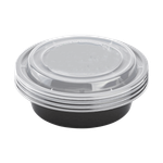 Altawfeer Microwavable Rounded Food Container