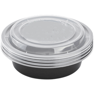 حافظة طعام للمايكرويف دائرية الشكل من التوفير
