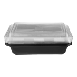 حافظة طعام للمايكرويف مستطيلة الشكل من التوفير