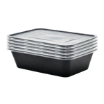 Altawfeer Microwavable Rectangular Food Container