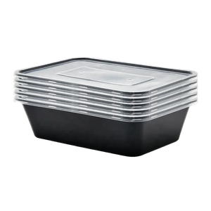 حافظة طعام للمايكرويف مستطيلة الشكل من التوفير