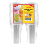 Papco Clear Plastic Cups