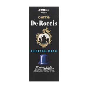 كبسولات قهوة منزوعة الكافيين نسبريسو من دي روتشيس