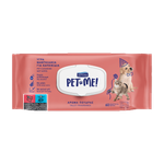 Septona Pet Me! Talcy Fragrance Pet Cleansing Wet Wipes