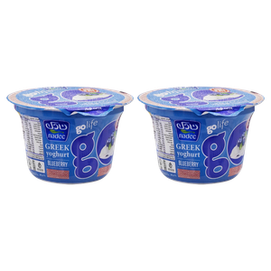 Nadec GoLife No Added Sugar Low Fat BlueBerry Greek Yogurt
