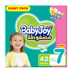 BabyJoy Compressed Diamond Size 7 XXX-Large Diapers - (18+ kg)