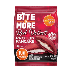 Bite & More Red Velvet Protein Pancake