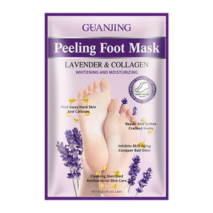 Guanjing Lavender & Collagen Peeling Foot Mask