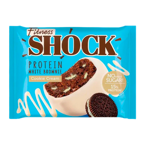 Fitness Shock White Chocolate Cookies Protein Brownie