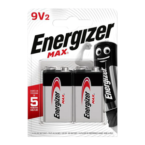 بطارية ماكس من إنرجايزر - حجم 9V