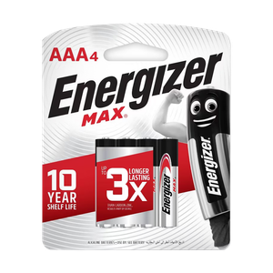 Energizer Max Battery - AAA