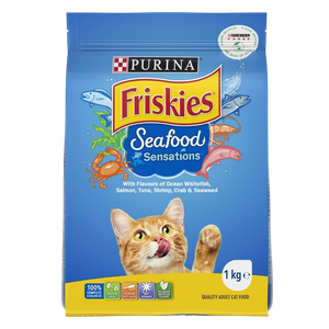 Friskies Seafood Sensations Dry Cat Food