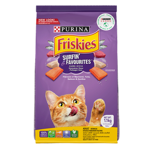 Friskies Surfin Favourites Dry Cat Food