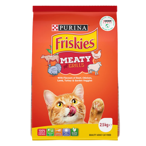 Friskies Meaty Grill Dry Cat Food