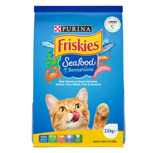 Friskies Seafood Sensation Dry Cat Food