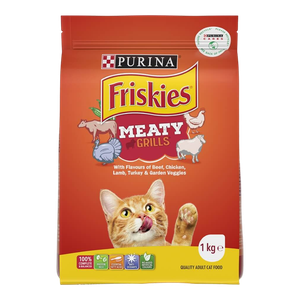 Friskies Meaty Grill Dry Cat Food