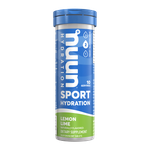Nuun Sport Hydration Lemon Lime Effervescent Electrolyte Drink Tablets