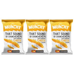 Munchy Cheddar Cheese Corn Crackers